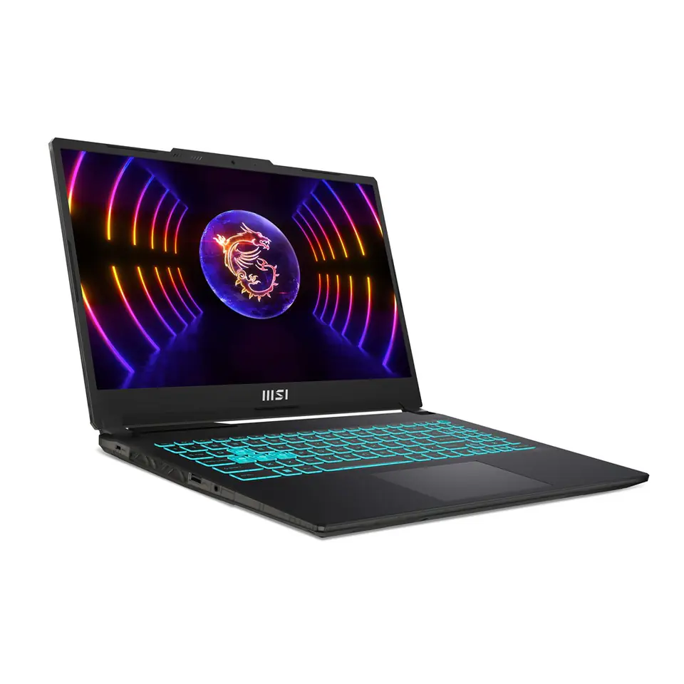 ⁨MSI A13VF-1484XPL laptop Intel® Core™ i7 i7-13620H 39.6 cm (15.6") Full HD 16 GB DDR5-SDRAM 512 GB SSD NVIDIA GeForce RTX 4060 Wi-Fi 6E (802.11ax) NoOS Black⁩ at Wasserman.eu