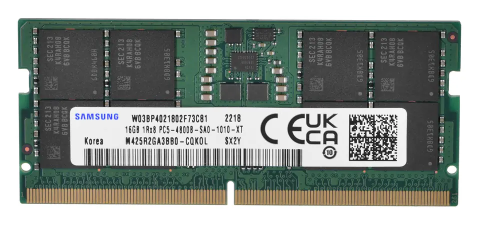 ⁨Samsung SO-DIMM 16GB DDR5 1Rx8 4800MHz PC5-38400 M425R2GA3BB0-CQK⁩ w sklepie Wasserman.eu