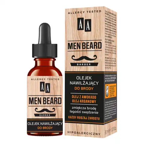 ⁨AA Men Beard olejek nawilżający do brody 30ml⁩ w sklepie Wasserman.eu