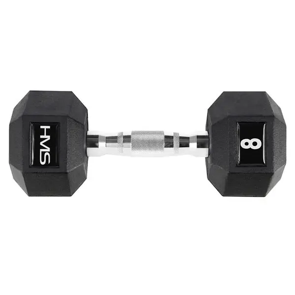 ⁨Dumbbell 8 kg HMS HEX-PRO 8⁩ at Wasserman.eu