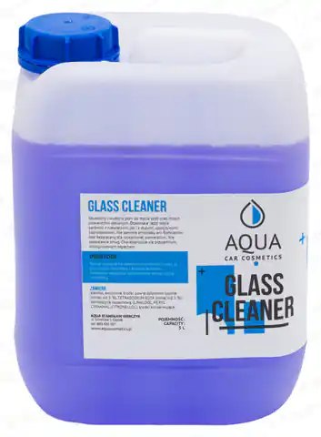 ⁨AQUA Glass Cleaner 5L - płyn do mycia szyb⁩ w sklepie Wasserman.eu