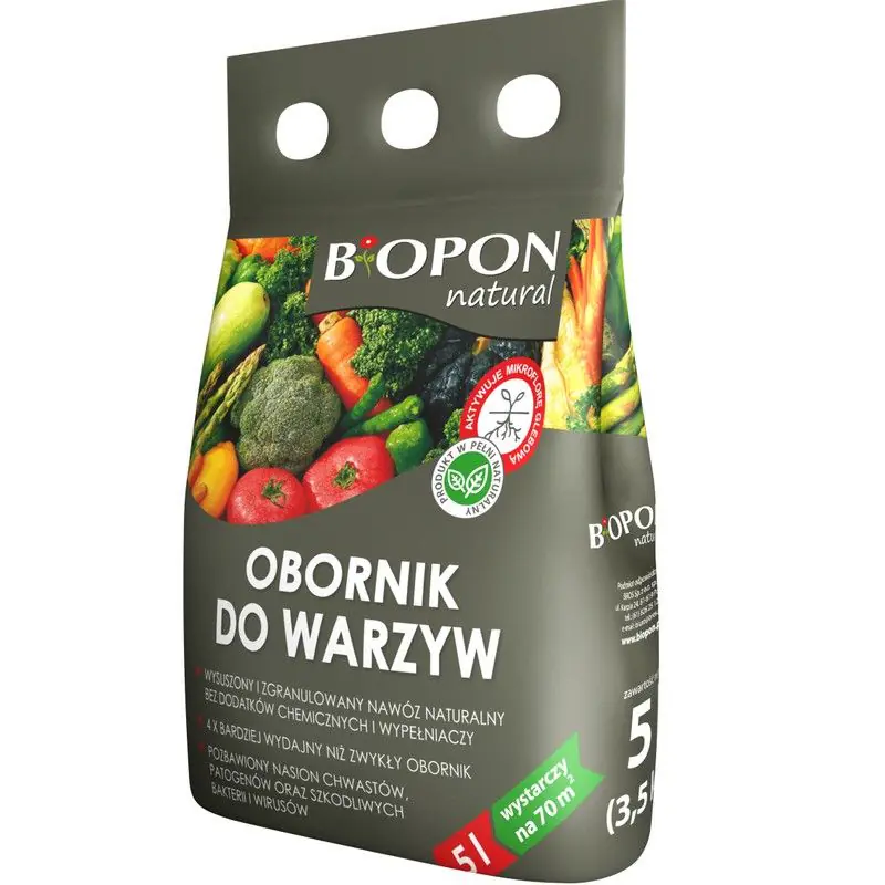⁨Granulated manure for vegetables 5l Biopon 1190⁩ at Wasserman.eu