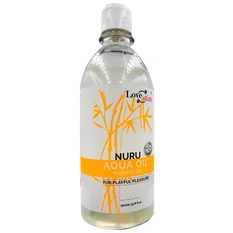 ⁨Olejek do masażu Nuru 500ml LoveStim⁩ w sklepie Wasserman.eu