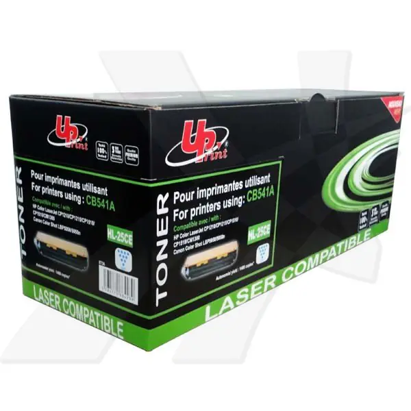 ⁨UPrint kompatybilny toner z HP CB541A, H.125CE, HL-25CE, cyan, 1400s⁩ w sklepie Wasserman.eu