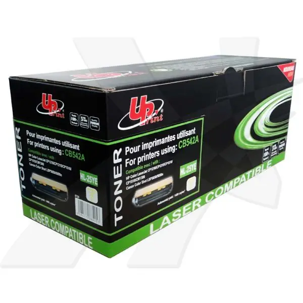 ⁨UPrint kompatybilny toner z HP CB542A, H.125YE, HL-25YE, yellow, 1400s⁩ w sklepie Wasserman.eu