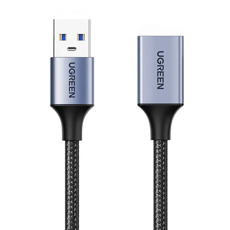 ⁨UGREEN Przedłużacz USB 3.O, męski USB do żeński USB, 1m⁩ w sklepie Wasserman.eu