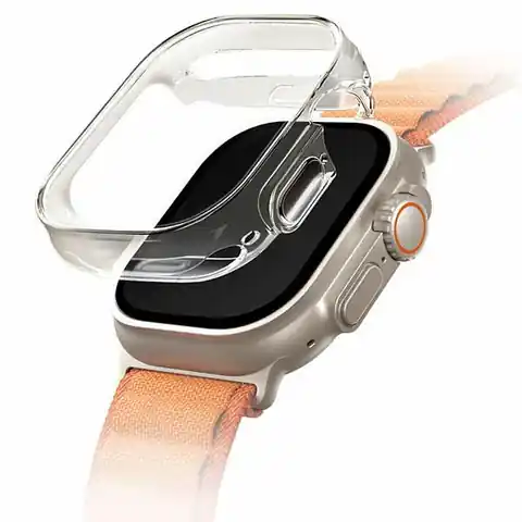 ⁨UNIQ etui Garde Apple Watch Ultra 49 mm. przezroczysty/dove clear⁩ w sklepie Wasserman.eu
