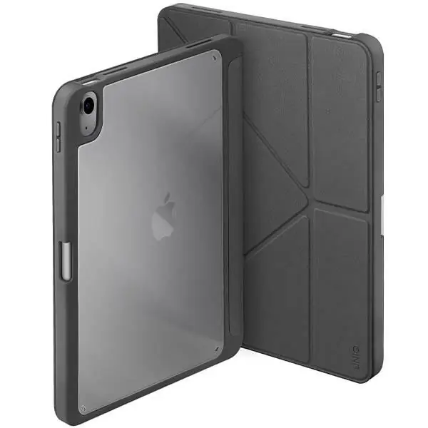 ⁨UNIQ etui Moven iPad 10 gen. (2022) szary/charcoal grey⁩ w sklepie Wasserman.eu