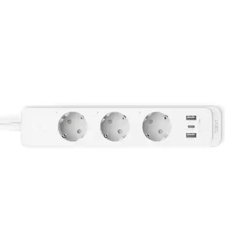 ⁨TP-Link Tapo P300 3 AC outlet(s) Type F (CEE 7/4) 1.5 m 3 2300 W White⁩ at Wasserman.eu