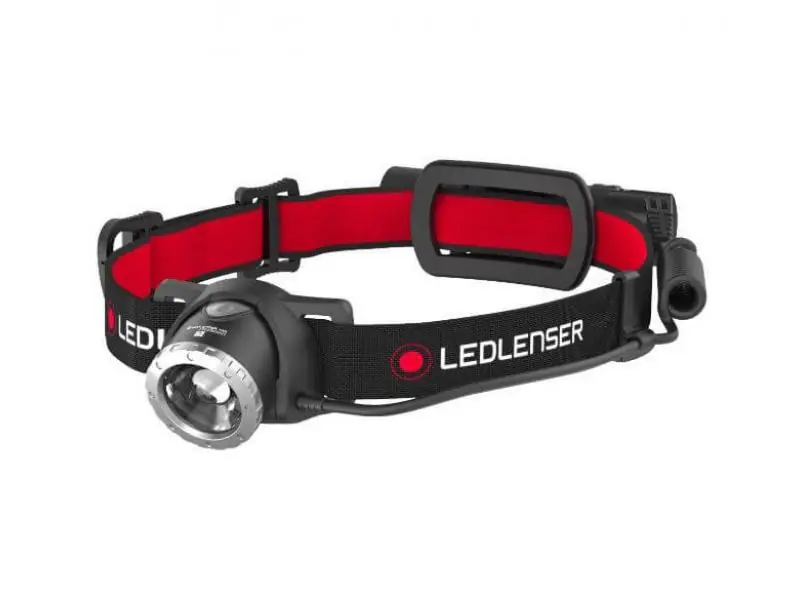 ⁨Ledlenser H8R Black, Red Headband flashlight LED⁩ at Wasserman.eu