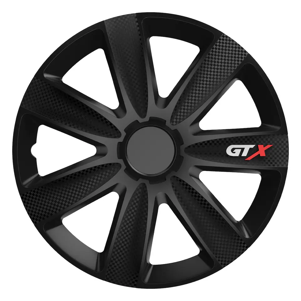 ⁨Kołpak samochodowy carbon czarny gtx carbon 14" cali⁩ w sklepie Wasserman.eu