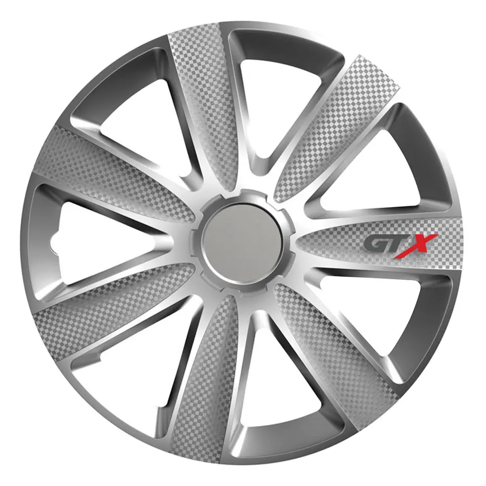 Kołpak samochodowy carbon srebrny gtx 15" cali w sklepie Wasserman.eu