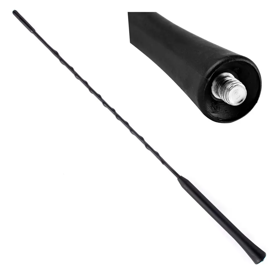 ⁨Antena samochodowa maszt anteny aluminium 40 cm antm08 amio-01296⁩ w sklepie Wasserman.eu