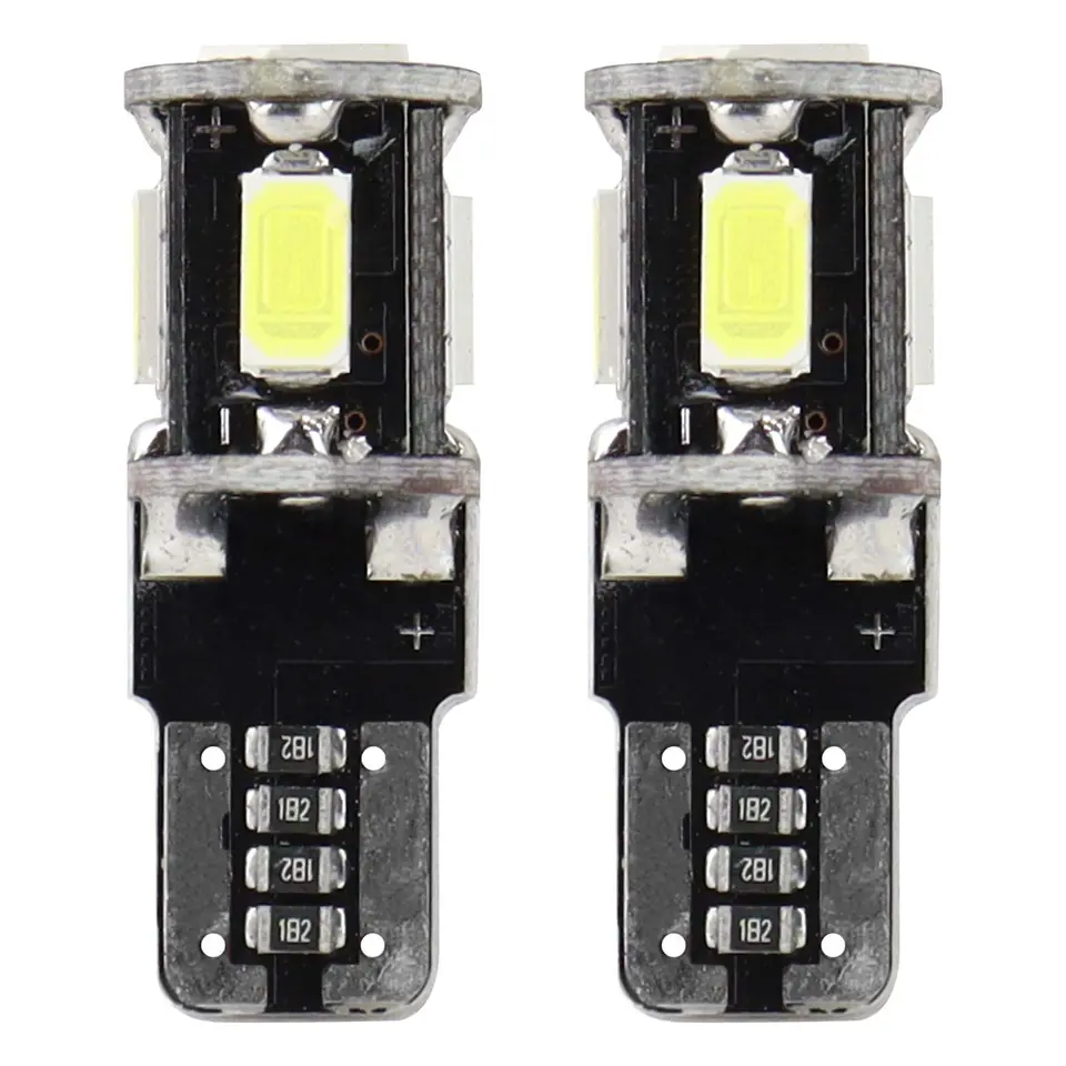 ⁨01628 Led Canbus 5SMD 5730 T10 (W5W) White 2pcs⁩ at Wasserman.eu