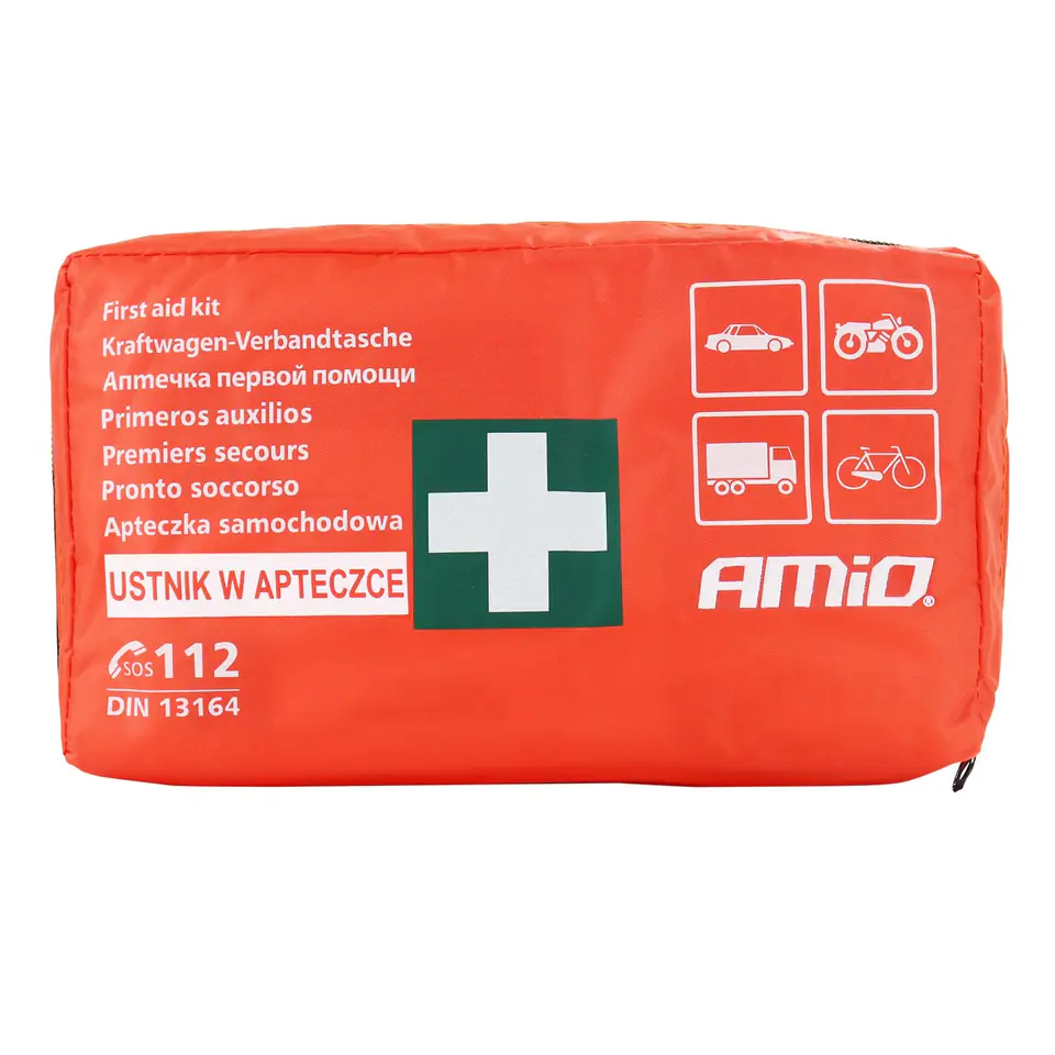 ⁨01691 First aid kit with mouthpiece DIN 13164⁩ at Wasserman.eu