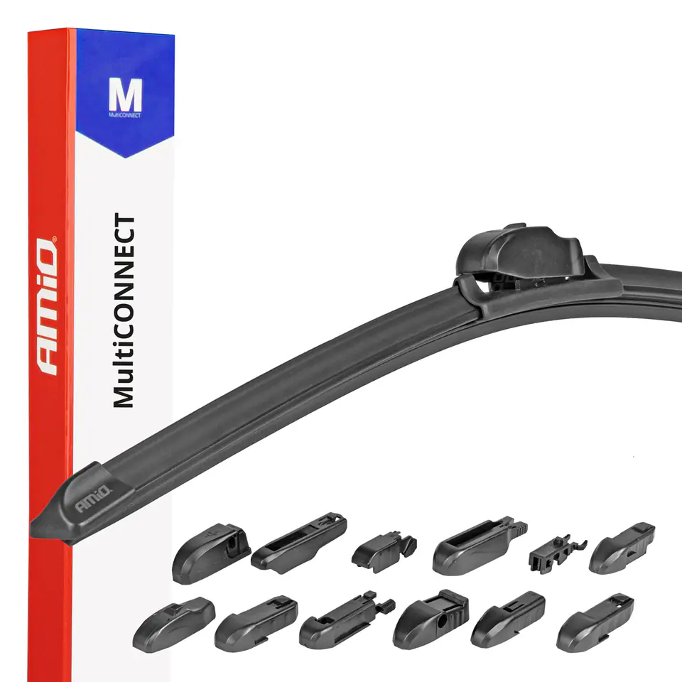 ⁨01208 Car Wiper Flat Multiconnect 30 inch (750mm) 8 Adapters⁩ at Wasserman.eu