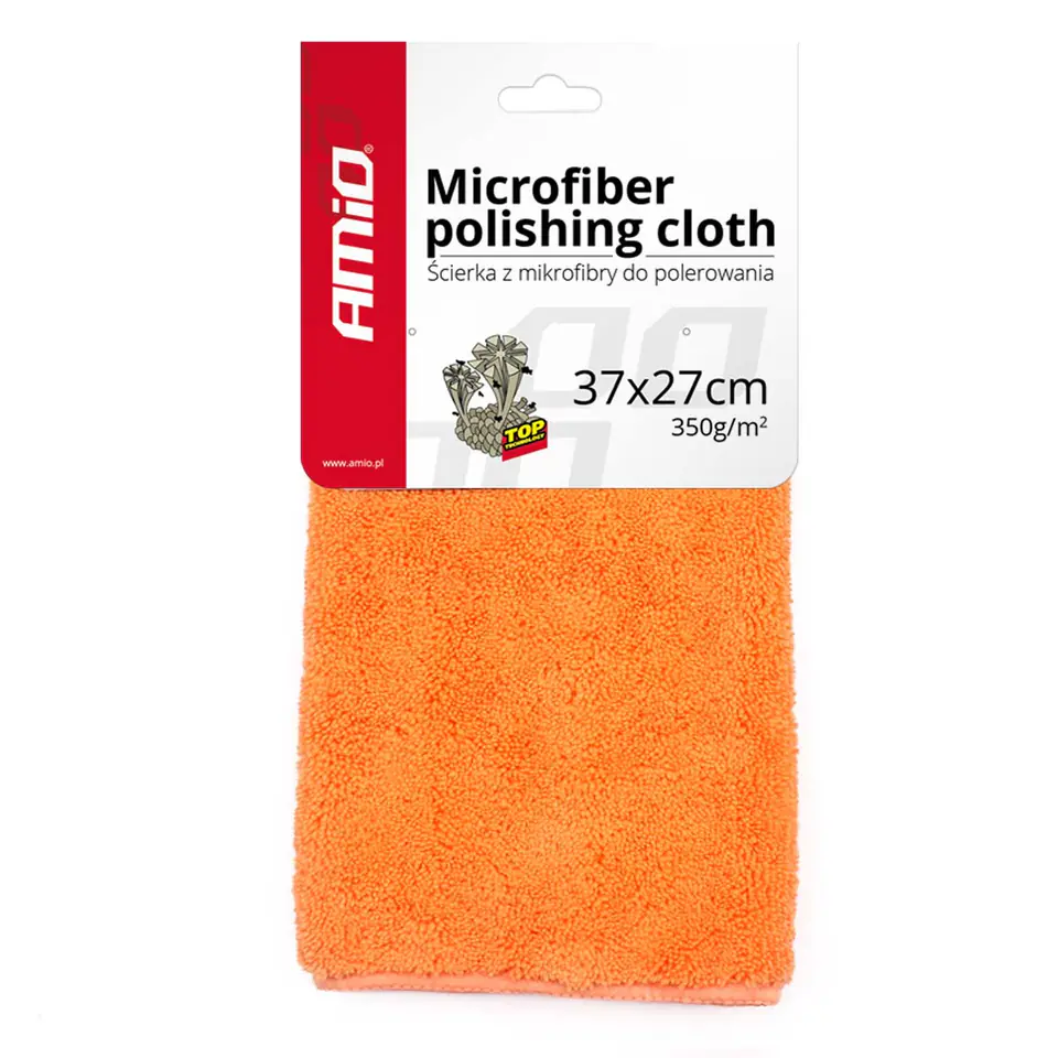 ⁨01047 Microfiber Polishing Cloth 37x27cm Cwash-05⁩ at Wasserman.eu