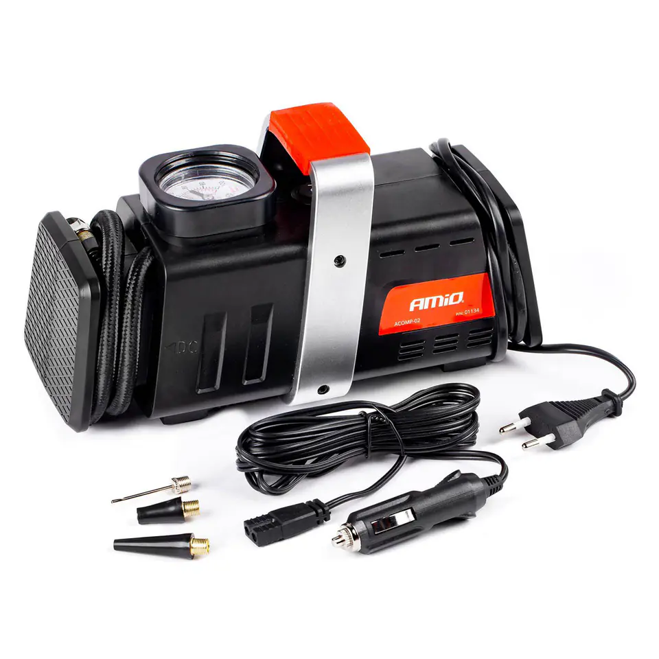 Kompresor samochodowy pompka 12v 230v acomp-02 amio-01134 w sklepie Wasserman.eu