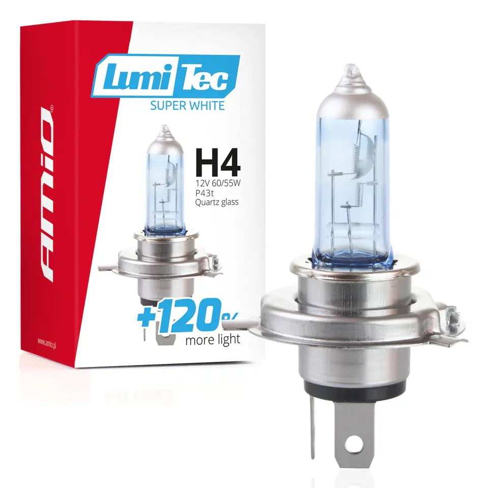 ⁨02137 Halogen bulb H4 12V 60/55W LumiTec SuperWhite +120%⁩ at Wasserman.eu