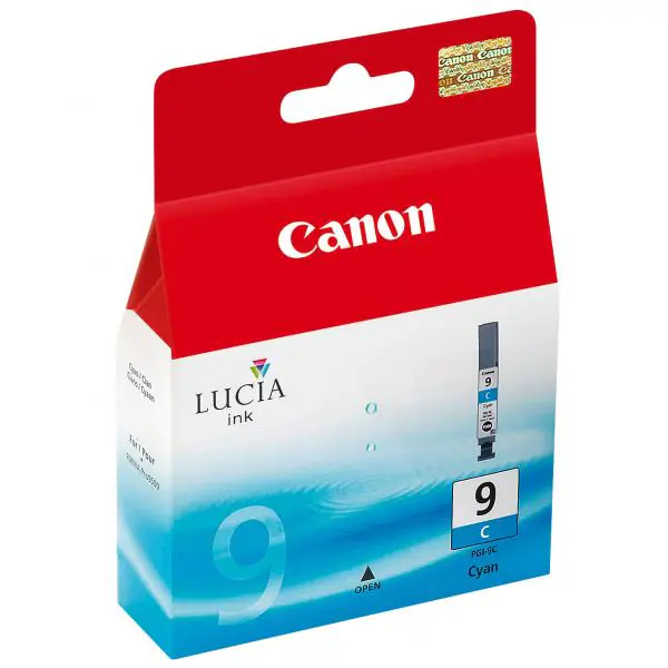 ⁨Canon oryginalny ink / tusz PGI-9 C, 1035B001, cyan, 1150s, 14ml⁩ w sklepie Wasserman.eu