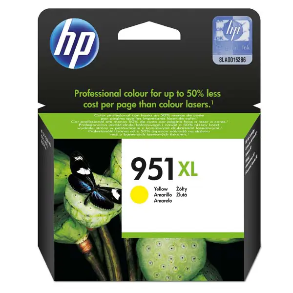 Tusz HP żółty HP 951XL, HP951XL=CN048AE, 1500 str. w sklepie Wasserman.eu