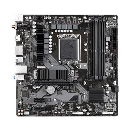 ⁨Gigabyte B760M DS3H AX 1.3 M/B Rodzina procesorów Intel, Gniazdo procesora LGA1700, DDR4 DIMM, Gniazda pamięci 4, Obsługiwane in⁩ w sklepie Wasserman.eu