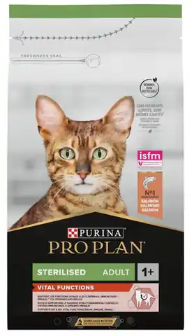 ⁨Purina Pro Plan Cat Sterilised Optisenses Salmon 1,5kg⁩ at Wasserman.eu