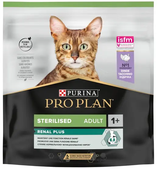 ⁨Purina Pro Plan Sterilised - cats dry food 400 g Adult Turkey⁩ at Wasserman.eu
