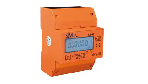 ⁨Licznik energii elektrycznej 3-fazowy 100A 3x230/400V z wyświetlaczem LS-3F MID 85402010⁩ w sklepie Wasserman.eu