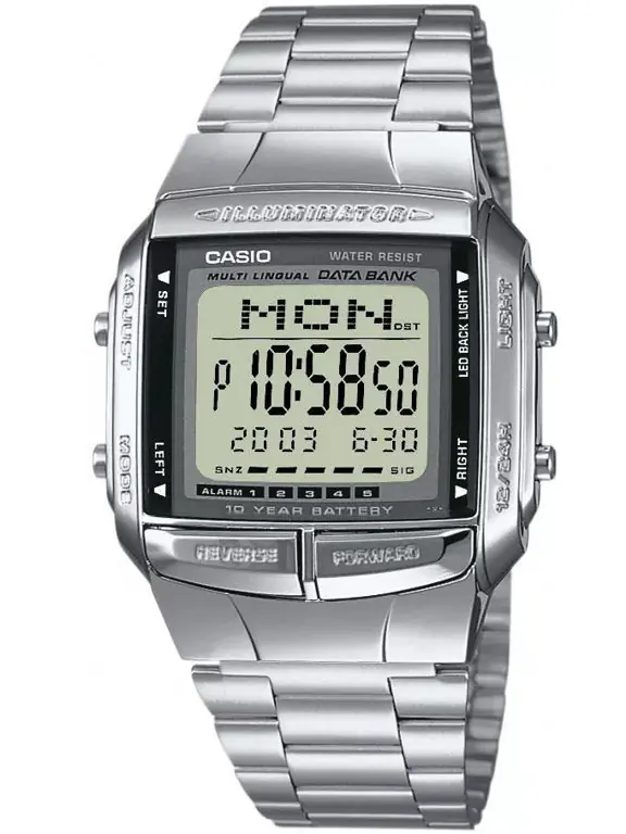 ⁨ZEGAREK MĘSKI CASIO DATABANK DB-360-1A (zd161a)⁩ w sklepie Wasserman.eu