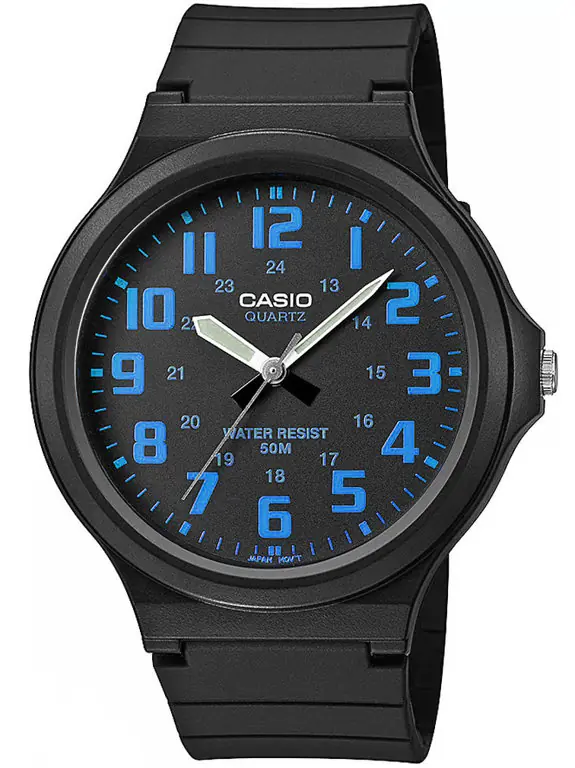 ⁨ZEGAREK MĘSKI CASIO MW-240-2B (zd166d) - KLASYKA + BOX⁩ w sklepie Wasserman.eu