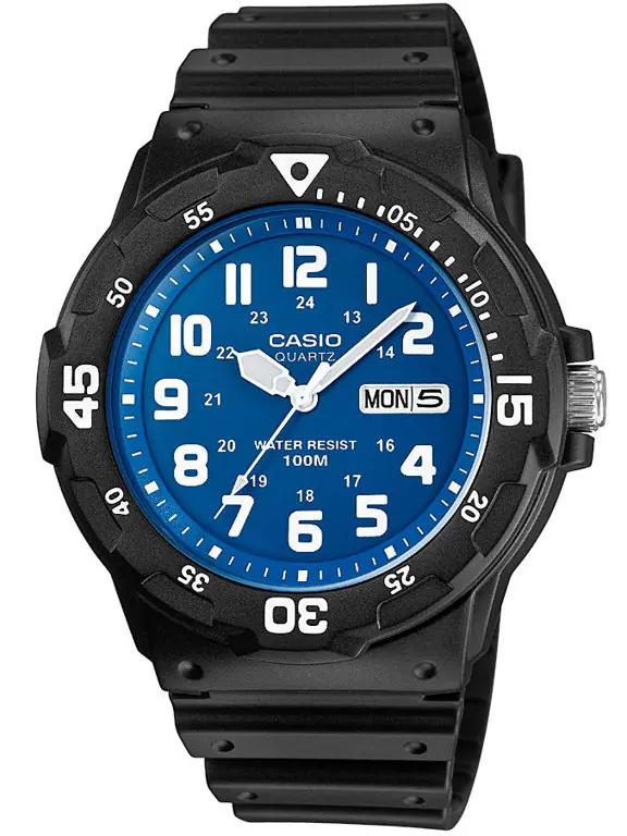 ⁨ZEGAREK MĘSKI CASIO MRW-200H-2B2 (zd147d) + BOX⁩ w sklepie Wasserman.eu