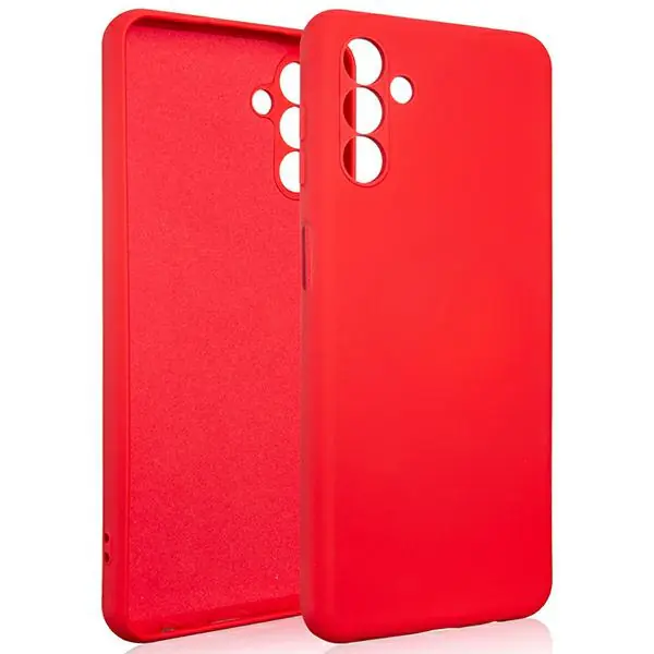 ⁨Beline Etui Silicone Samsung A04s A047 czerwony/red⁩ w sklepie Wasserman.eu