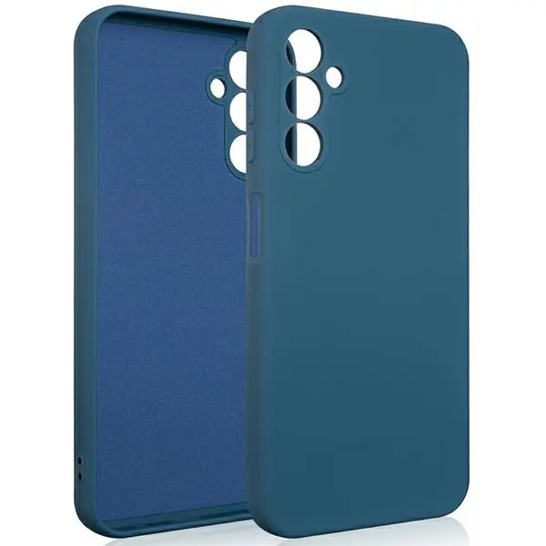 ⁨Beline Etui Silicone Samsung A14 5G A146 niebieski/blue⁩ w sklepie Wasserman.eu