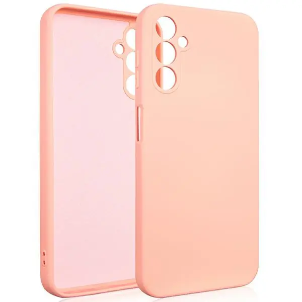 ⁨Beline Etui Silicone Samsung A14 5G A146 różowo-złoty/rose gold⁩ w sklepie Wasserman.eu