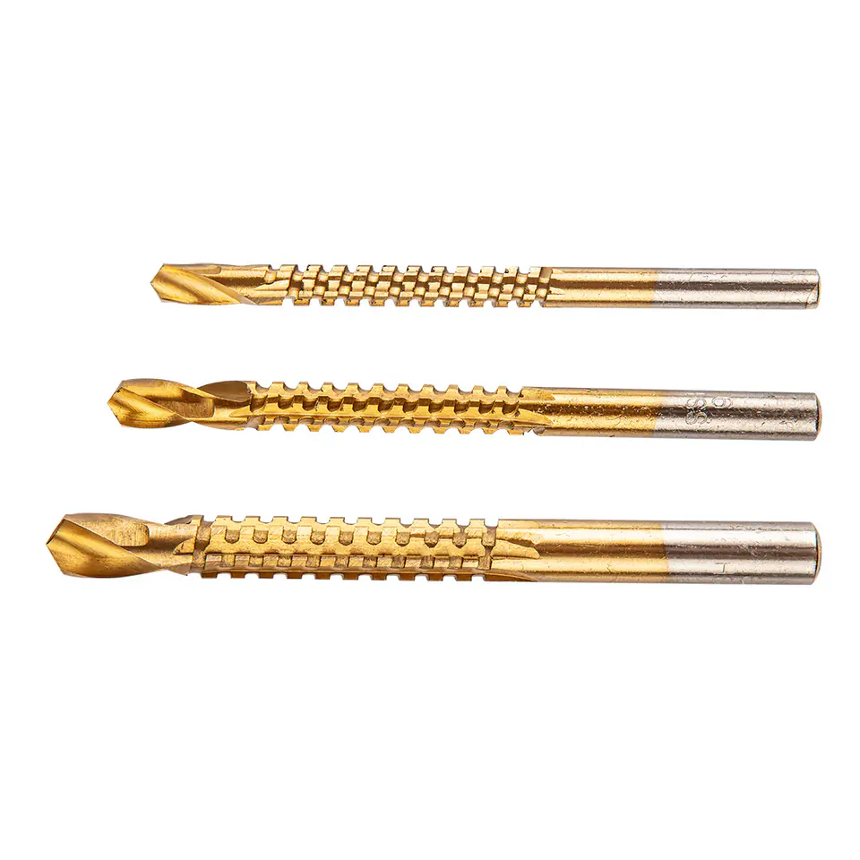 ⁨Drill-saw hSS-TiN, 5-8 mm, set of 3 pcs.⁩ at Wasserman.eu