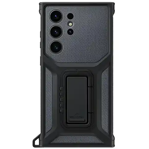 ⁨Etui Samsung EF-RS918CB S23 Ultra S918 tytanowy/titan Rugged Gadget Case⁩ w sklepie Wasserman.eu