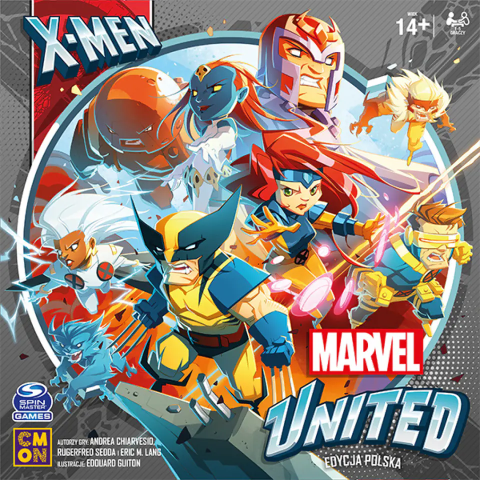 ⁨GRA MARVEL UNITED: X-MEN podstawa - PORTAL GAMES⁩ w sklepie Wasserman.eu