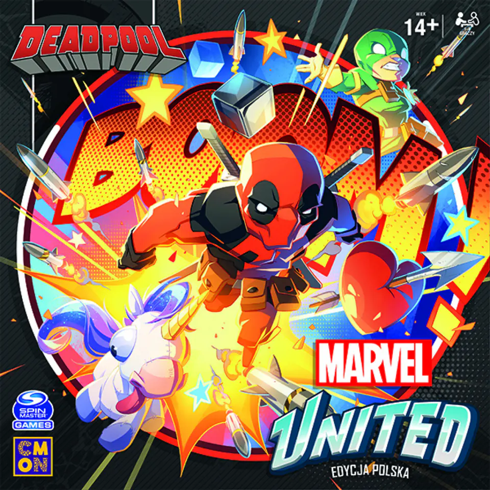 ⁨GRA MARVEL UNITED X-MEN: DEADPOOL dodatek - PORTAL GAMES⁩ w sklepie Wasserman.eu