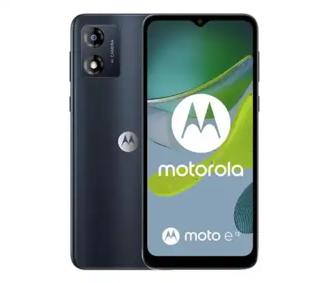 ⁨Motorola Moto E 13 16.5 cm (6.5") Dual SIM Android 13 Go edition 4G USB Type-C 2 GB 64 GB 5000 mAh Black⁩ at Wasserman.eu