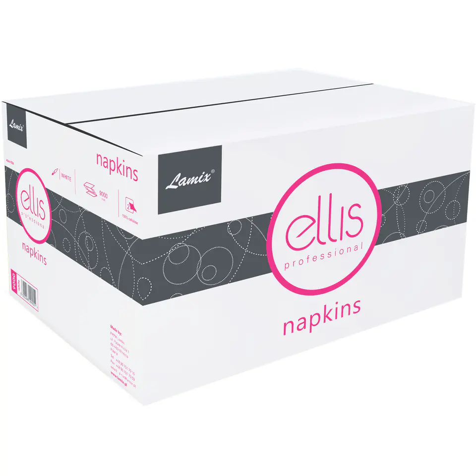 ⁨Serwetki Ellis napkins 9000 1021 LAMIX⁩ w sklepie Wasserman.eu