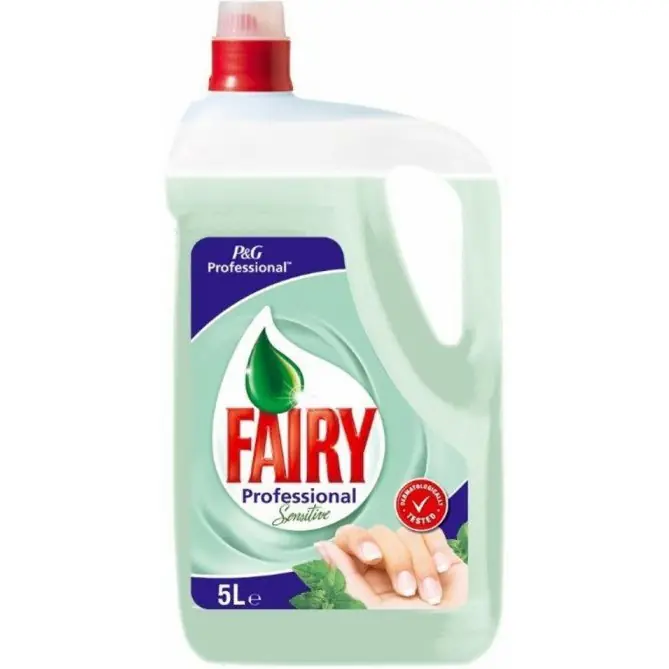 ⁨Płyn do naczyń koncentrat FAIRY 5L Sensitive P&G Professional⁩ w sklepie Wasserman.eu