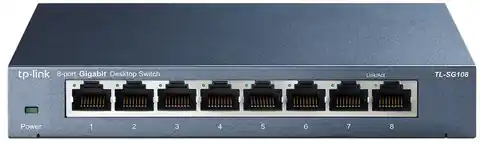 ⁨TP-Link 8-Port 10/100/1000Mbps Desktop Network Switch⁩ at Wasserman.eu