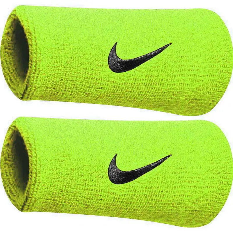 ⁨Frotka na rękę szeroka Nike Swoosh NNN05710 (kolor Zielony)⁩ w sklepie Wasserman.eu