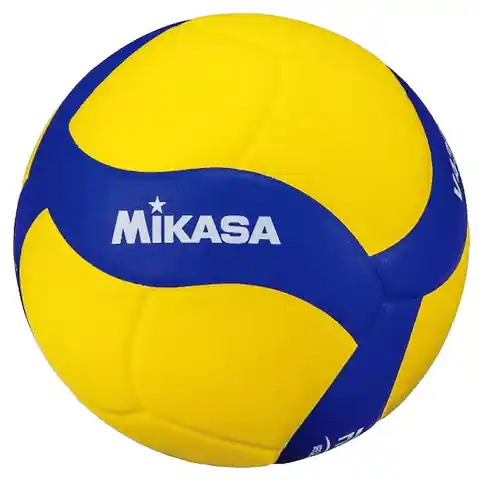 ⁨Piłka siatkowa Mikasa (kolor Żółty, rozmiar 4)⁩ w sklepie Wasserman.eu