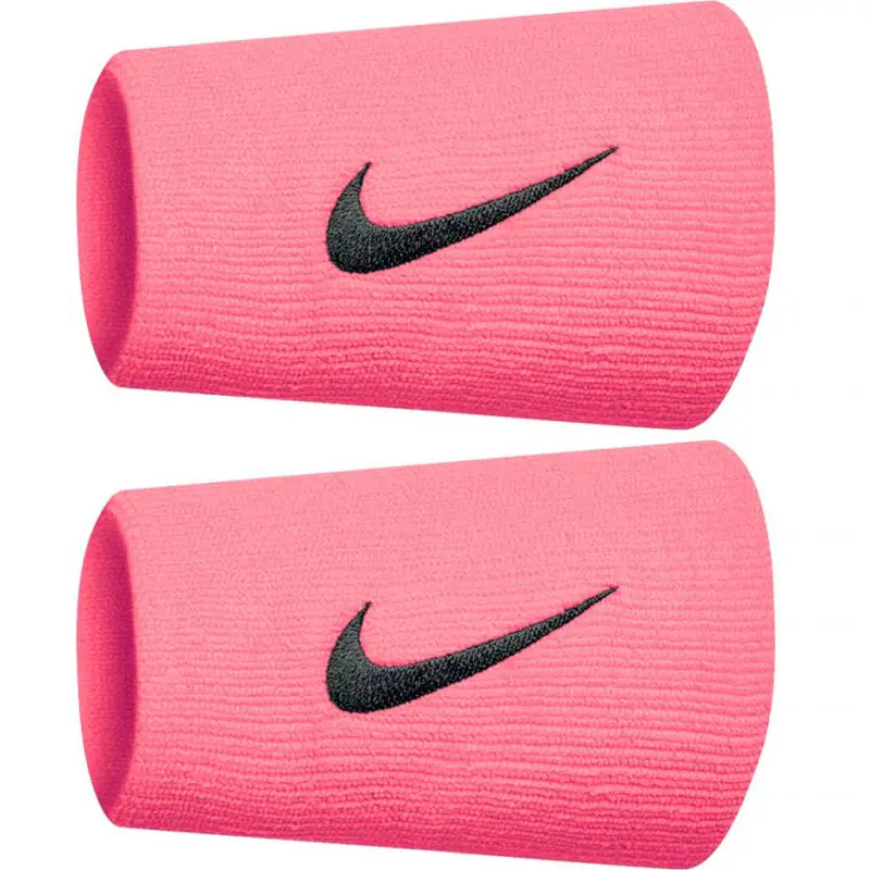 ⁨Frotka na rękę Nike Swoosh Wristbands (kolor Różowy)⁩ w sklepie Wasserman.eu