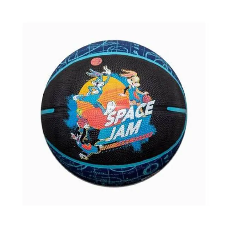 ⁨Piłka koszykarska Spalding Space Jam Tune Court Ball (kolor Czarny, rozmiar 7)⁩ w sklepie Wasserman.eu
