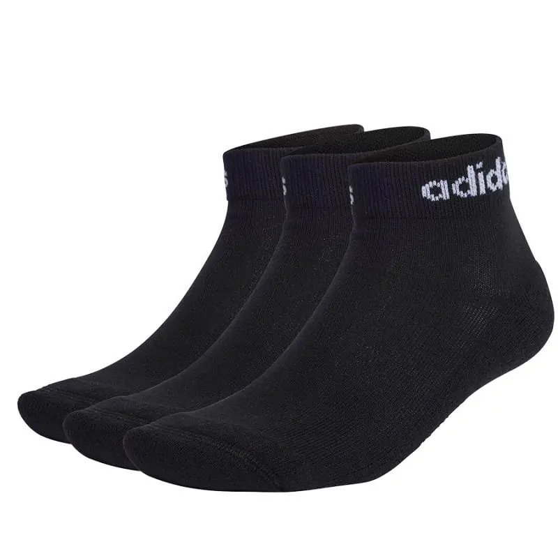 ⁨Skarpety adidas Linear Ankle Cushioned (kolor Czarny)⁩ w sklepie Wasserman.eu