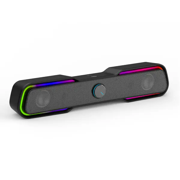 HP Soundbar DHE-6002, 2.0, 6W, czarny, podświetlenie w sklepie Wasserman.eu