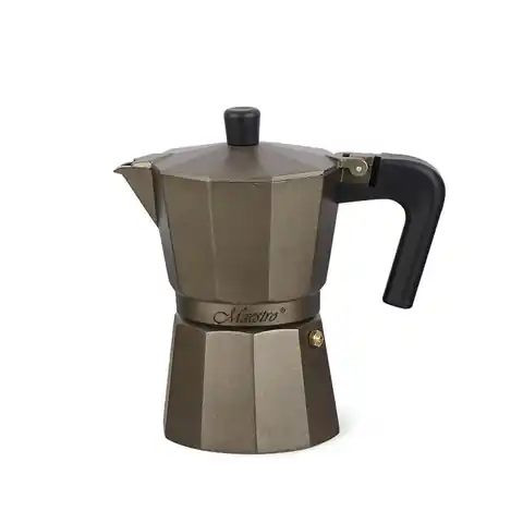 ⁨Maestro 6-Tassen-Kaffeemaschine MR-1666-6-BROWN braun⁩ im Wasserman.eu